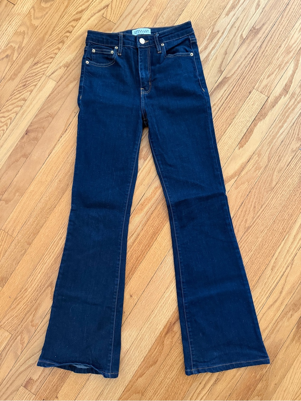 Derek Lam 10 Crosby Dark Blue Flare Jeans